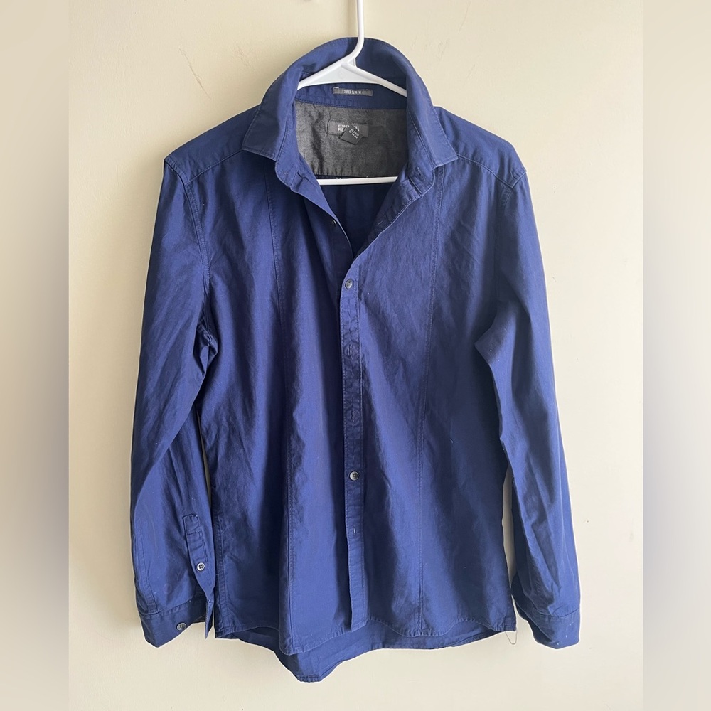 Kenneth Cole Reaction Blue Men's Shirt